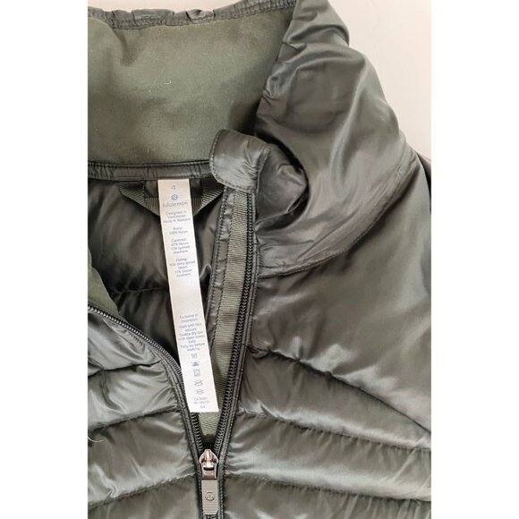 Lululemon Down For A Run Vest II Gator Green Size 4 - Picture 7 of 8